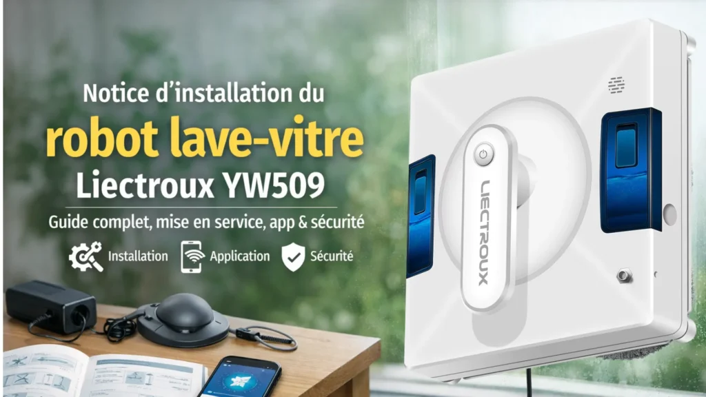 Manuale d’installazione del robot lavavetri Liectroux YW509