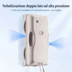 Liectroux G8: nebulizzazione doppia faccia ad alta pressione, il vetro si bagna al momento giusto
